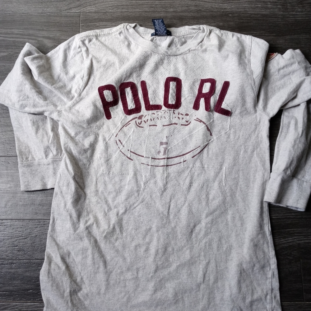 Ralph lauren kids football tee